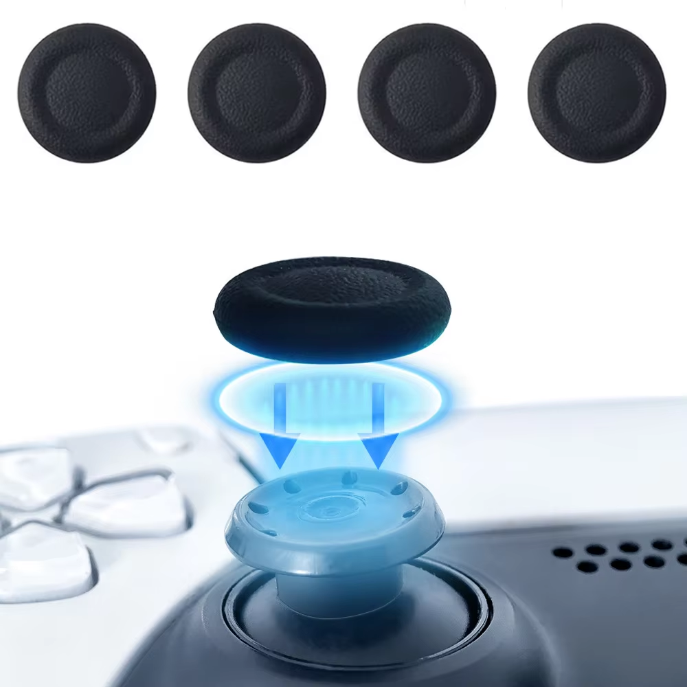 Gaming Accessories For Ps5 - 2/6 個ジョイスティック交換キャップ PS5/PS4 コントローラーサムスティックグリップカバー修理部品プレイステーション 5 ゲームパッドアクセサリー