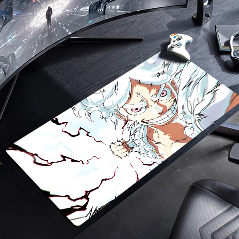 Gaming Accessories Gamer - マウスパッドワンピースアニメゲーマーPCコンピュータ大型900x400 XXLデスクマットキーボードアニメゲームアクセサリーマウスパッドカーペット