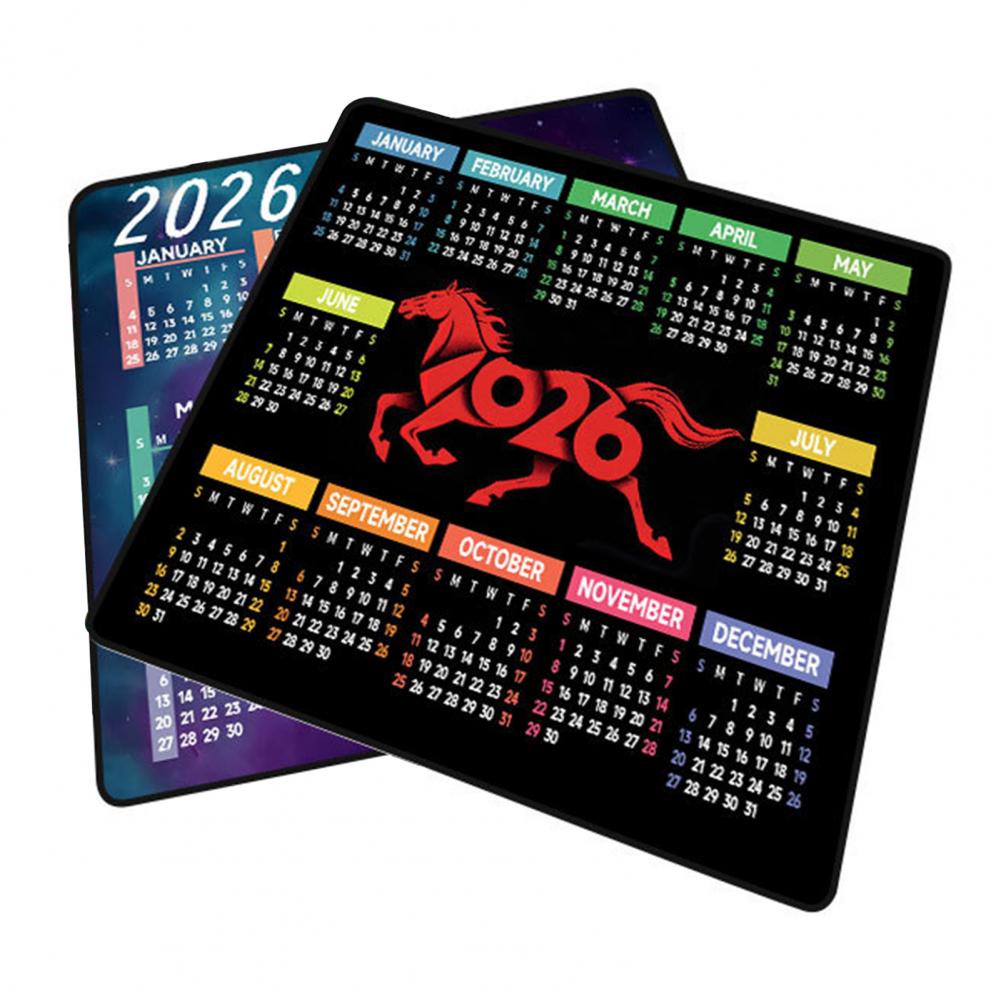 Gaming Accessories For Gaming Laptop - 2026 カレンダー マウスパッド 防水 ホーム オフィス