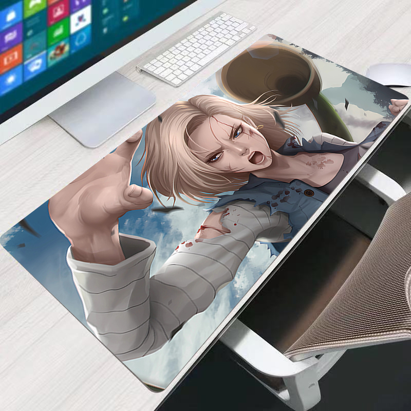Gaming Accessories Kawaii - かわいいマウスパッド DBZ ドラゴンボール Android 18 アニメ
