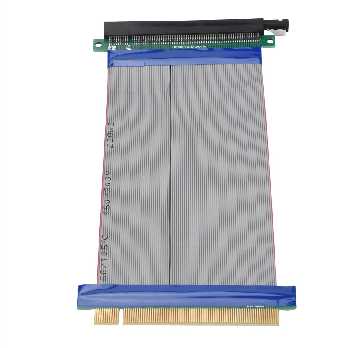 Pcie Extension Cable - DT343~PCI-E Express 16X ライザーカードエクステンダー延長ケーブルリボンフレックス