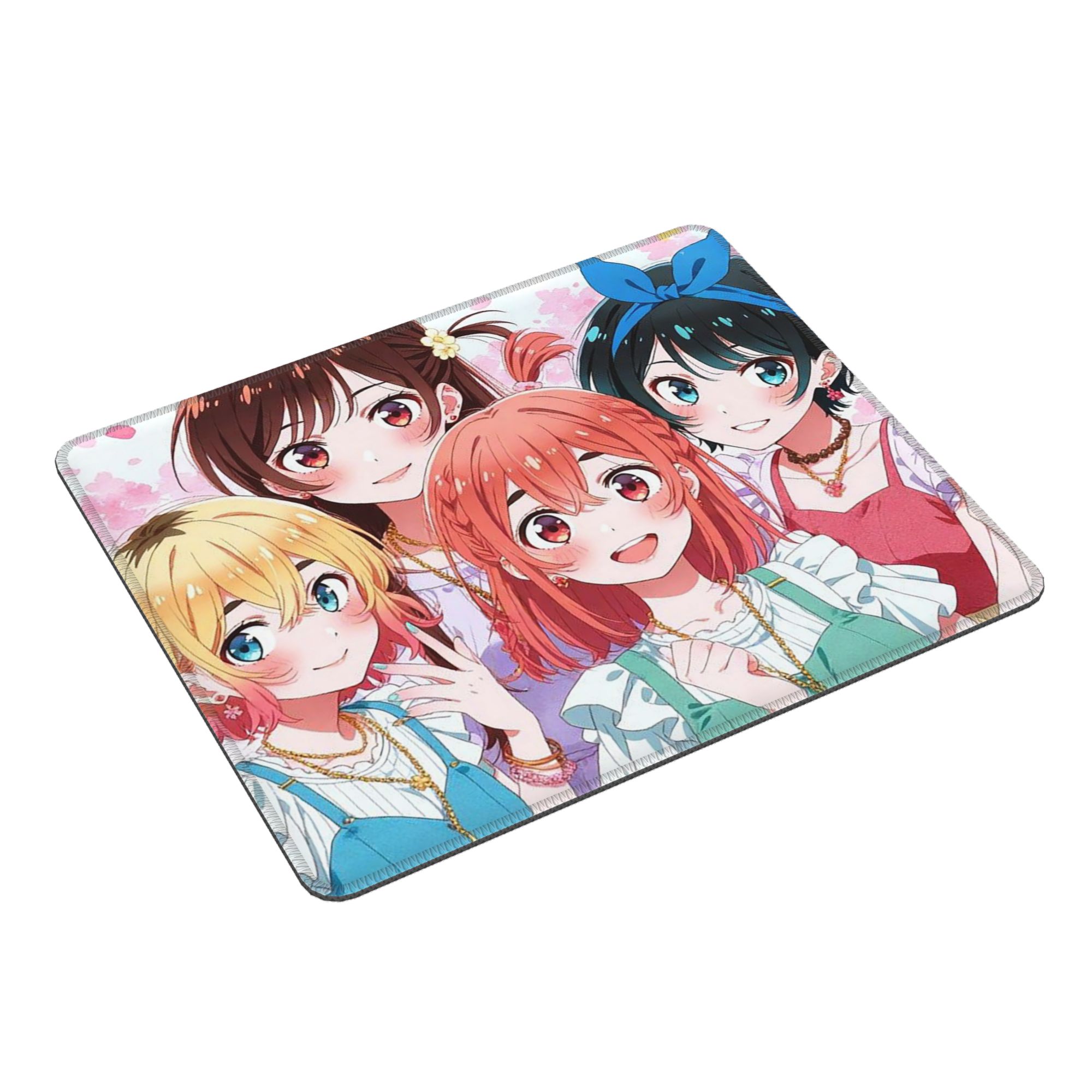 Gaming Accessories Rent - アニメレンタル・ア・ガールフレンドマウスパッドコンピューターキーボードマウスマットゲーミングPCラップトップデスクマットオフィスアクセサリーテーブルマット