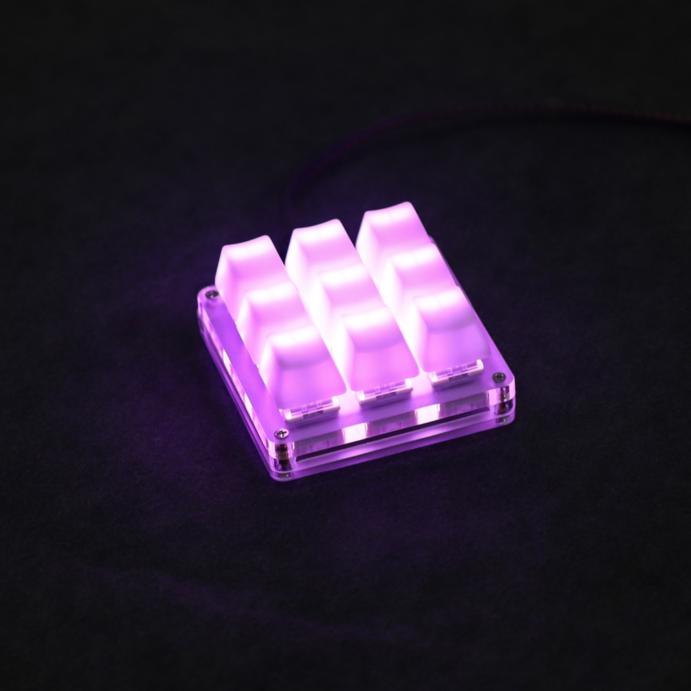Keyboard Numpad Separate - メカニカルキーボードc mx,ゲーム用numpad,写真店,9キー,qmk,ホットスワップ,ydk,rgbサポート,マクロ機能