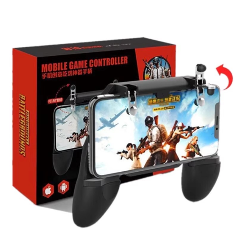 Gaming Accessories To Sell - ホットセール中のゲームパッド、ジェダイサバイバルゲーム用物理支援射撃ボタン、エリート「食べるチキン」ボタン、ゲームパッド用ゲームアクセサリー