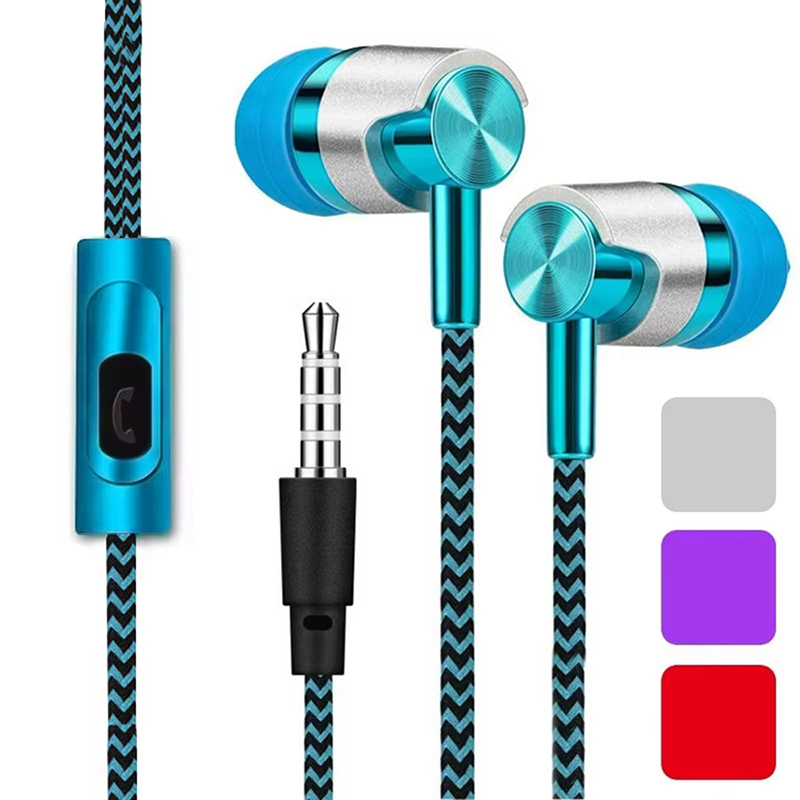 Gaming Headphone Accessories - インイヤー有線ヘッドフォン HiFi バス 3.5mm オーディオデバイス 通勤用音楽通話用具