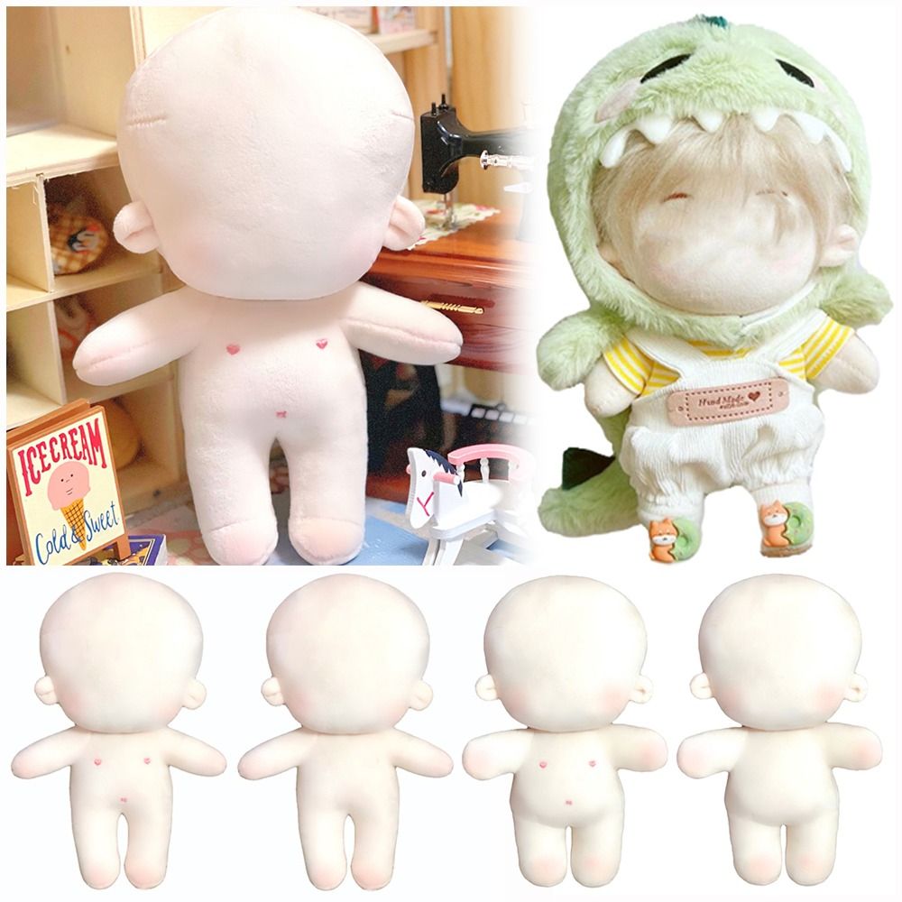 人形の形をした綿のぬいぐるみ,DIY人形のおもちゃ,刺oll - Gaming Accessories Toys のレビューと価格