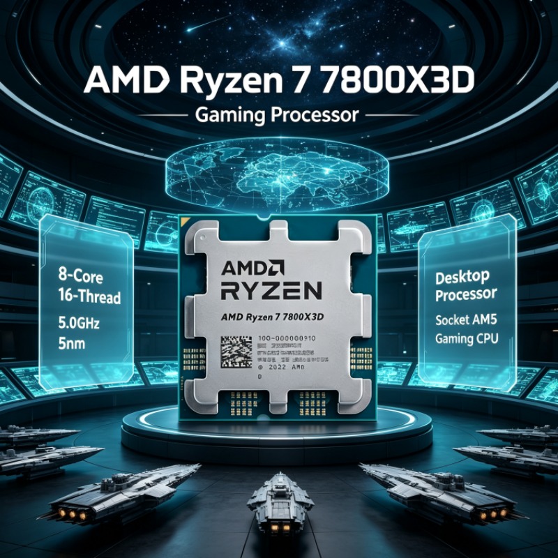 AMD R7 7800X3D Ryzen 7 AM5 CPU - Amd Cpu Ryzen 7 のレビューと価格