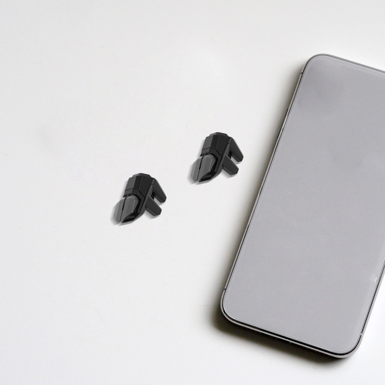 1ペアモバイルゲームコントローラー トリガー調整可能 高感度 - Gaming Accessories Photo のレビューと価格