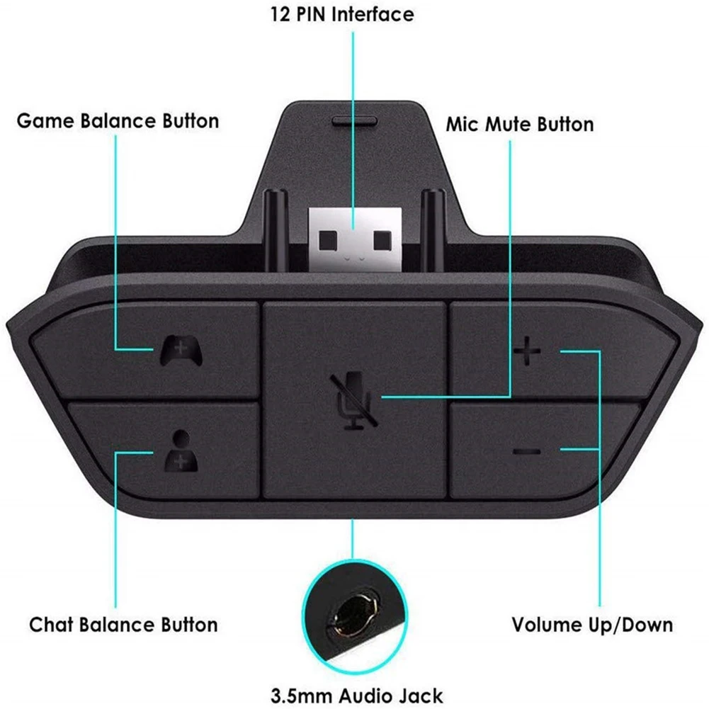 Xbox one,コントローラーパーツ,オーディオバランス, - Gaming Headphone Accessories のレビューと価格
