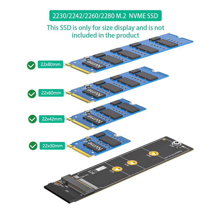 30CM M.2 NVMe 4.0延長ケーブル 270度 M - Pcie Extension Cable のレビューと価格