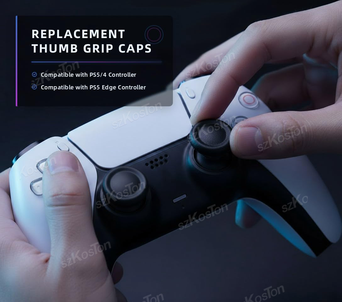 6-8 個の交換用ジョイスティックキャップ PS5 /PS4 - Gaming Accessories For Ps5 のレビューと価格