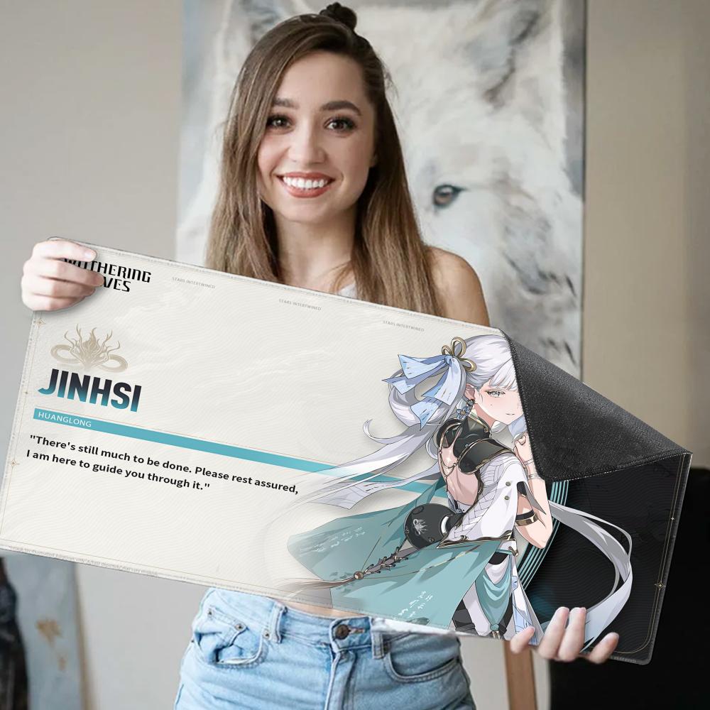 Jinhsi大型デスクトップマウスパッド、ウィッシュウェーブ - Gaming Accessories To Sell のレビューと価格