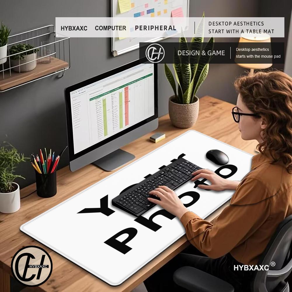 DIYカスタムマウスパッドXXLアニメ写真マウスパッドデスク - Gaming Accessories Photo のレビューと価格
