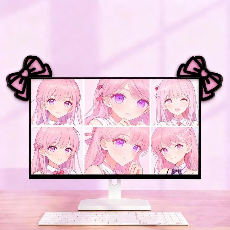 新しい 1/2 個木製ちょう結び PC アクセサリーかわいい - Gaming Home Accessories のレビューと価格