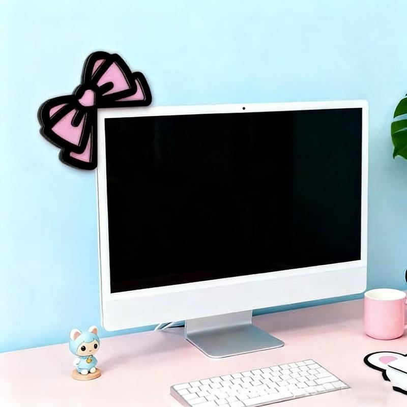新しい 1/2 個木製ちょう結び PC アクセサリーかわいい - Gaming Home Accessories のレビューと価格