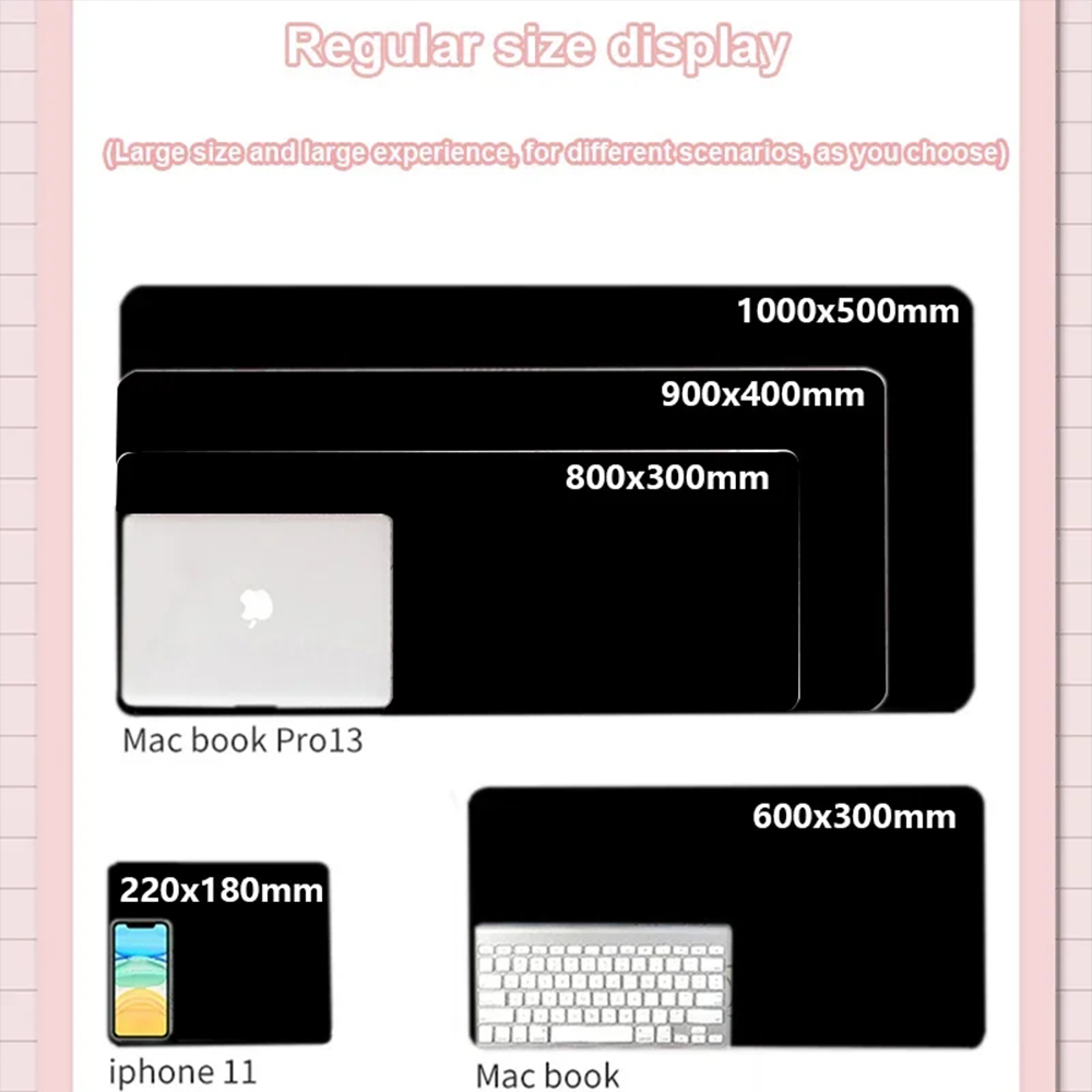 家庭用大型HDマウスパッド,ゲームアクセサリー,滑り止めテー - Gaming Accessories Drawing のレビューと価格
