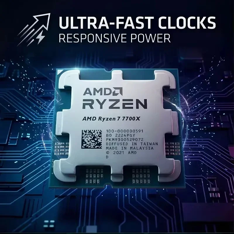 AMD Ryzen 7 7700X R7 7700X 8コア - Amd Cpu Ryzen 7 のレビューと価格