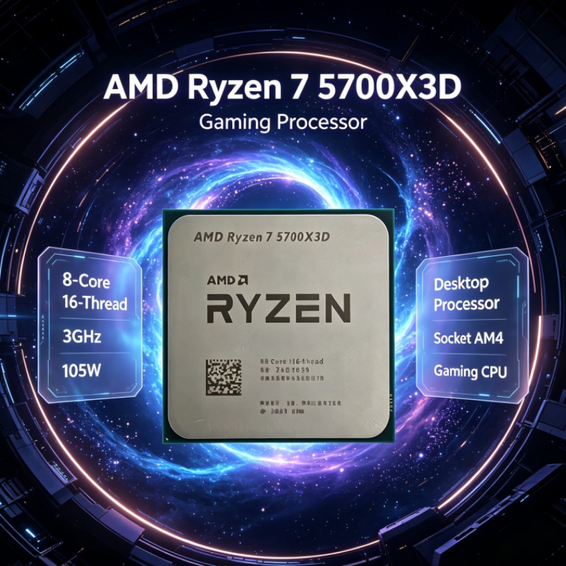 AMD Ryzen 7 5700X3D デスクトップCPU、 - Amd Cpu Ryzen 7 のレビューと価格