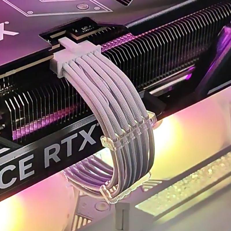 24ピン ATX PSU 延長ケーブルセット GPU PCI - Pcie Extension Cable のレビューと価格