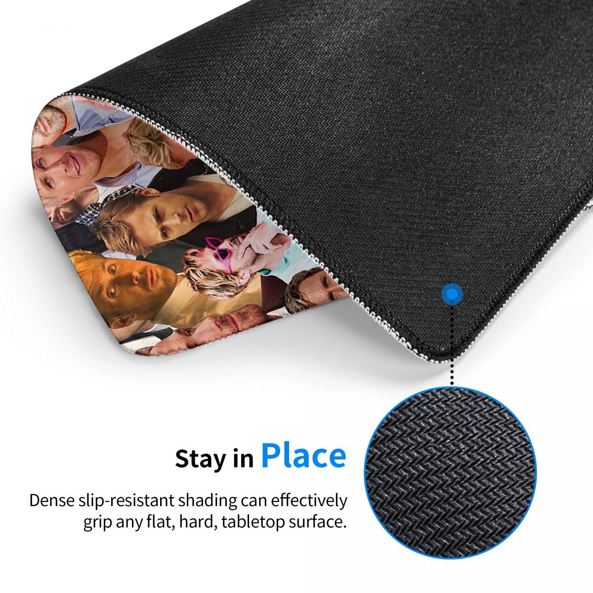 ライアン・ゴズリング写真コラージュマウスパッドゲーマーPCラ - Gaming Accessories Photo のレビューと価格