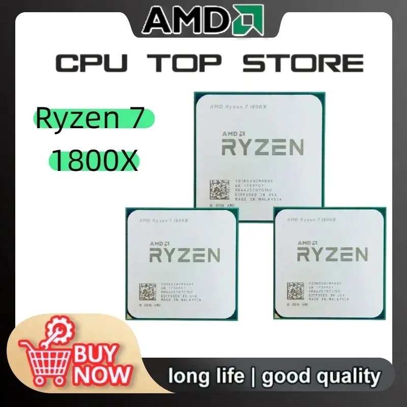 100%新品、純正AMD Ryzen 7 1800X R7  - Amd Cpu Ryzen 7 のレビューと価格
