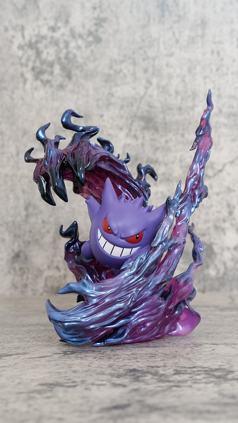 19cm アニメポケモン ゲンガー バトルバージョン PVC - Gaming Accessories Toys のレビューと価格