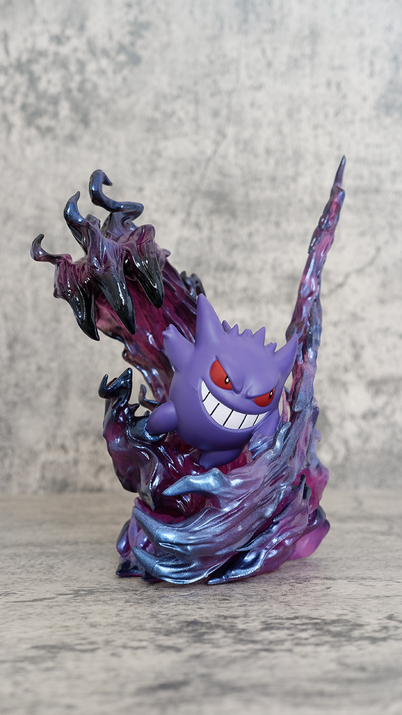 19cm アニメポケモン ゲンガー バトルバージョン PVC - Gaming Accessories Toys のレビューと価格