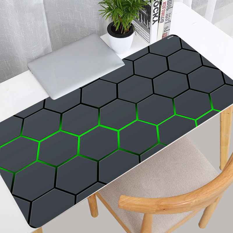 ホットセール中！幾何学模様マウスパッド 六角形 大型 ゲーミ - Gaming Accessories To Sell のレビューと価格