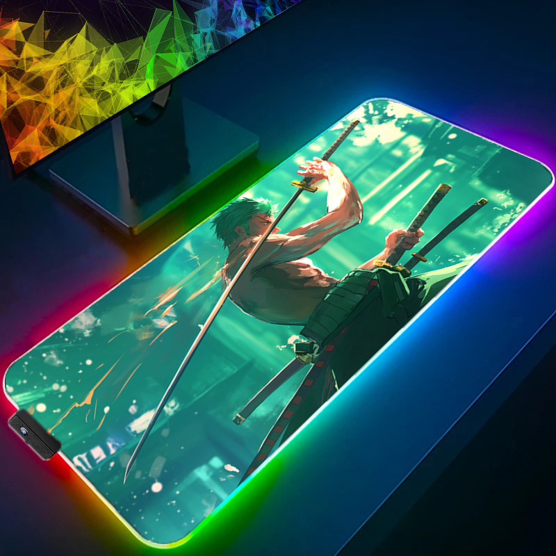 ワンピースゾロマウスパッド RGB ゲームアクセサリー Ga - Gaming Accessories Gamer のレビューと価格