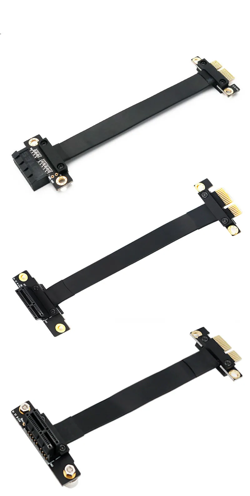 90度PCI-E PCI Express 1X - 1Xスロ - Pcie Extension Cable のレビューと価格