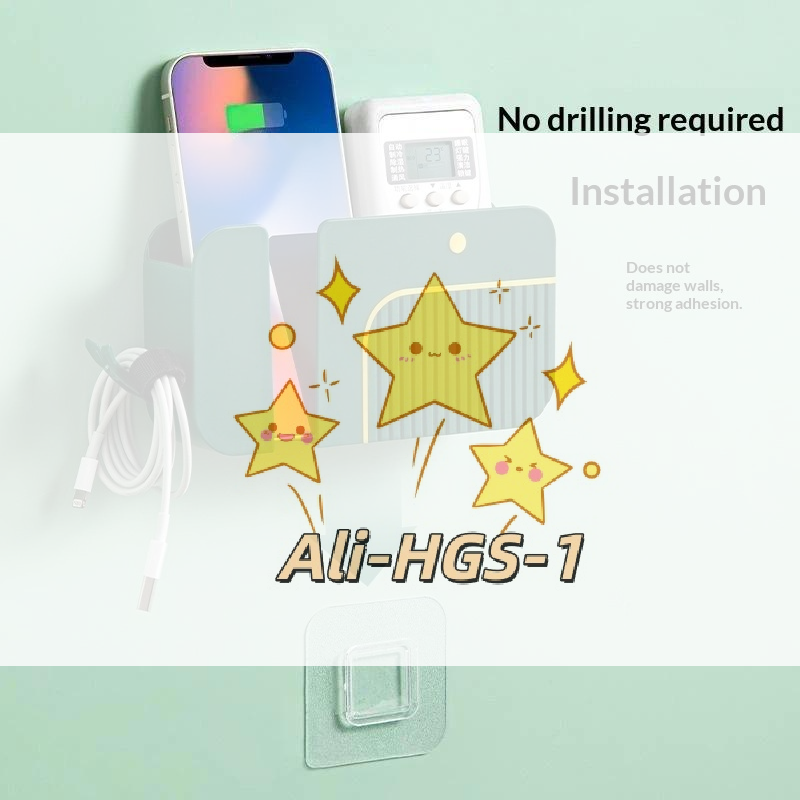 ドリル不要の自己粘着式壁掛け収納ラック、ケーブルオーガナイザ - Gaming Accessories Wall Mount のレビューと価格