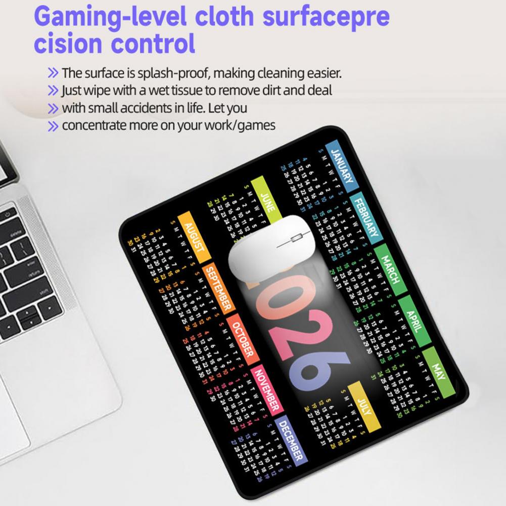 2026 カレンダー マウスパッド 防水 ホーム オフィス  - Gaming Accessories For Gaming Laptop のレビューと価格