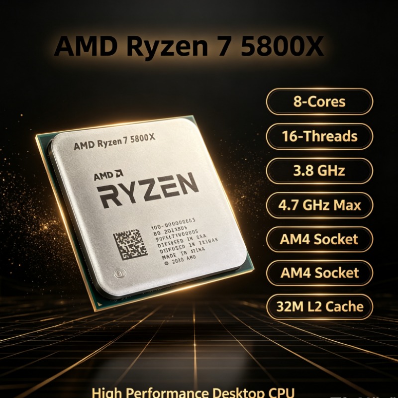 AMD Ryzen 7 5800X R7 5800X AM4 - Amd Cpu Ryzen 7 のレビューと価格