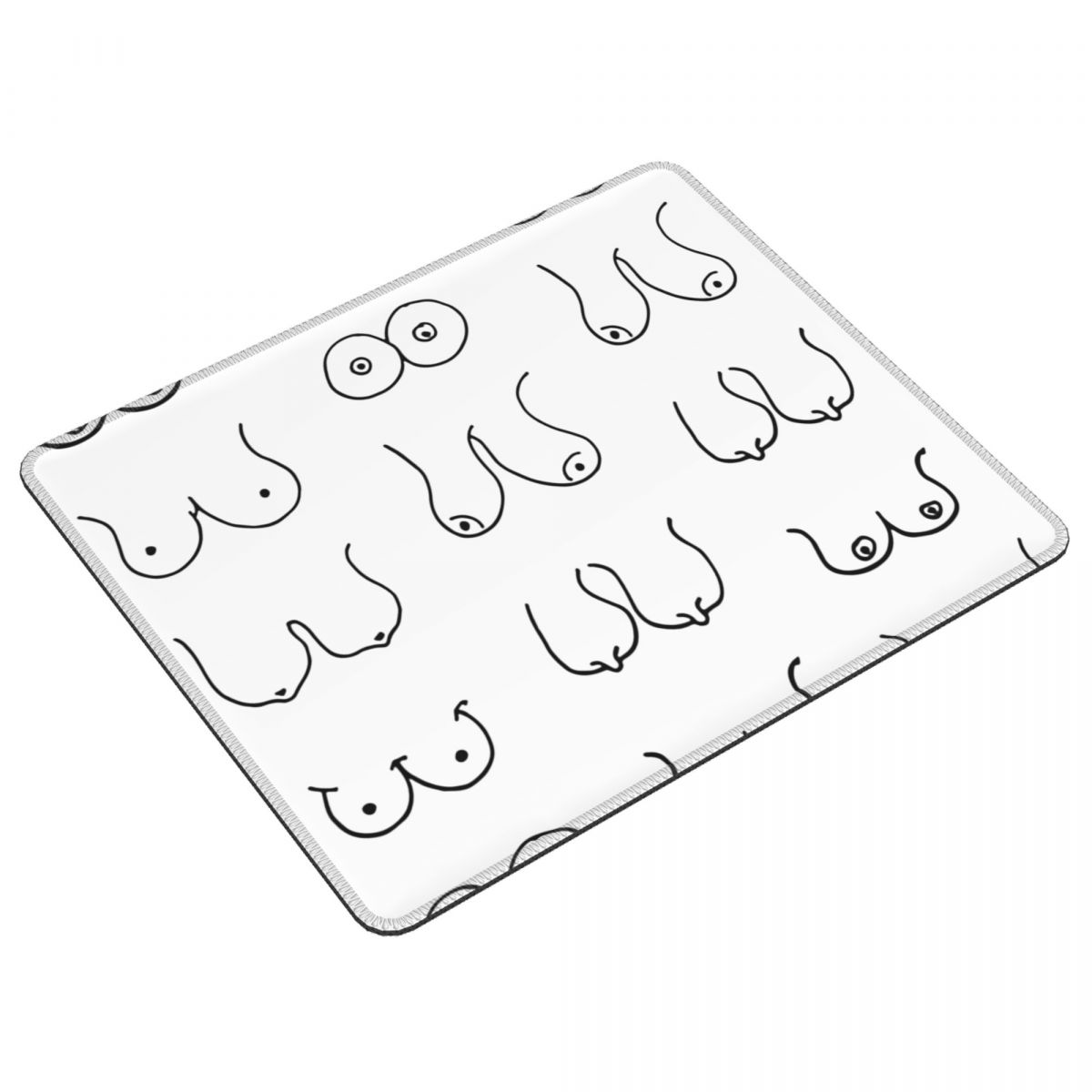黒と白のおっぱい描画マウスパッドコンピュータキーボードマウス - Gaming Accessories Drawing のレビューと価格