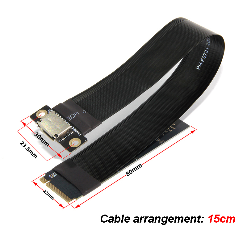 M.2 NVME - Oculink 延長ケーブル PCIE - Pcie Extension Cable のレビューと価格