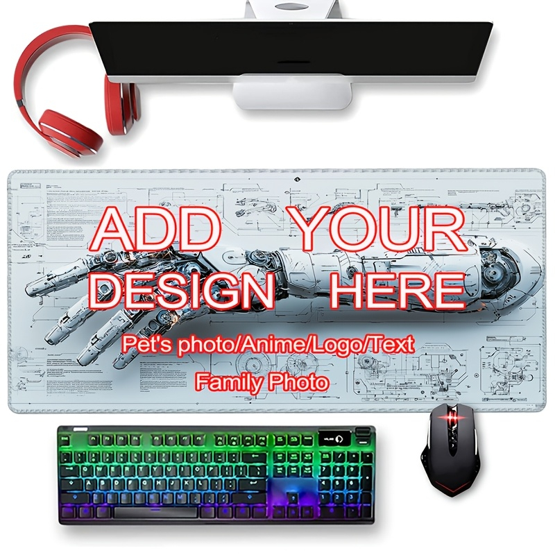 カスタム写真マウスパッド　パーソナライズされた写真デスクマッ - Gaming Accessories Photo のレビューと価格