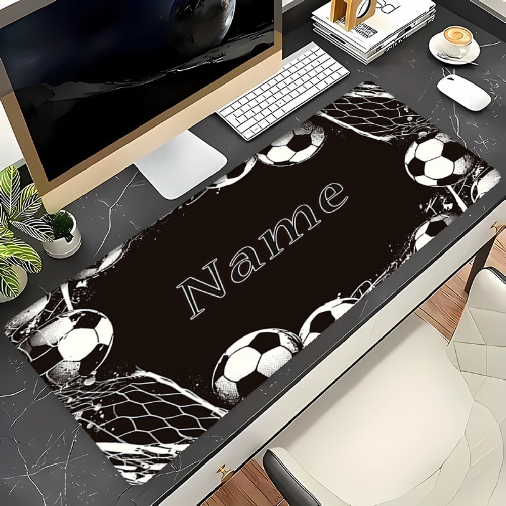 カップルフットボール用パーソナライズされたマウスパッド、安定 - Gaming Accessories Name のレビューと価格