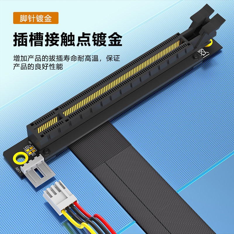 M.2 NGFF M-Key to PCI-E 16X 延長 - Pcie Extension Cable のレビューと価格