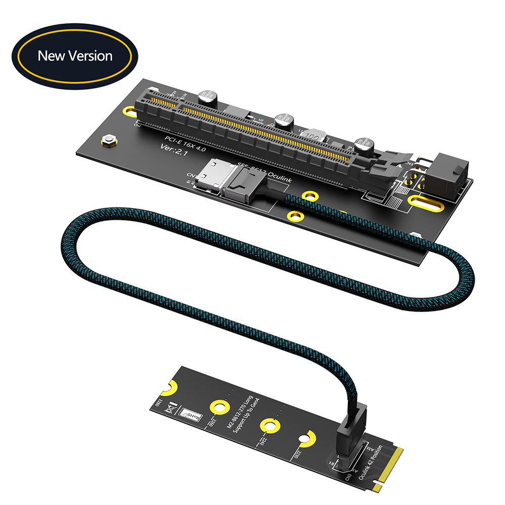 新しい M.2 M-Key 2242/2260/2280 か - Pcie Extension Cable のレビューと価格