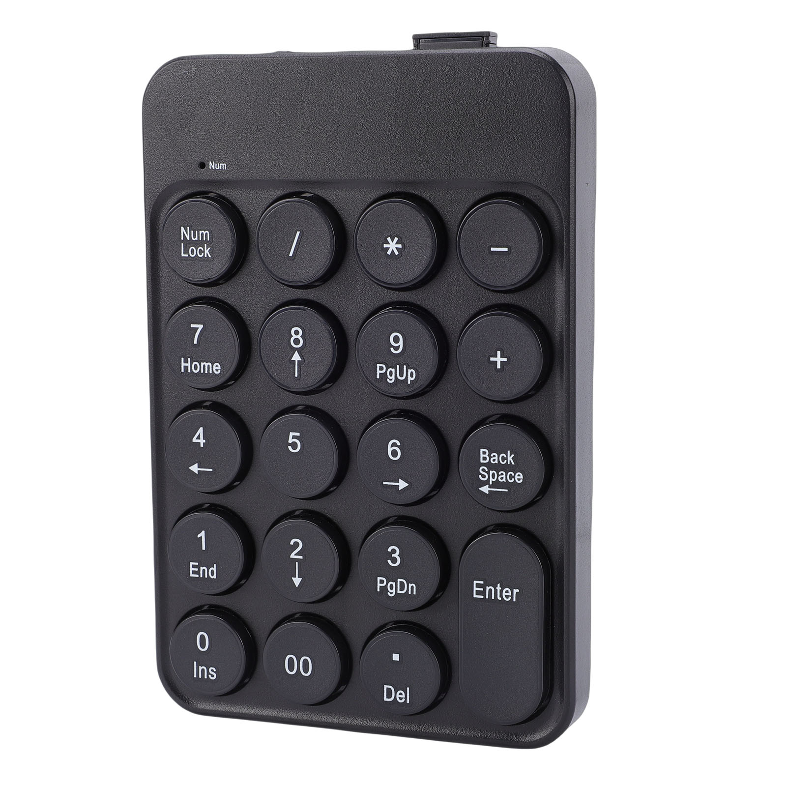 ミニテンキー、丸型キーキャップ付き、2.4Gワイヤレス＆BT - Keyboard Numpad Separate のレビューと価格