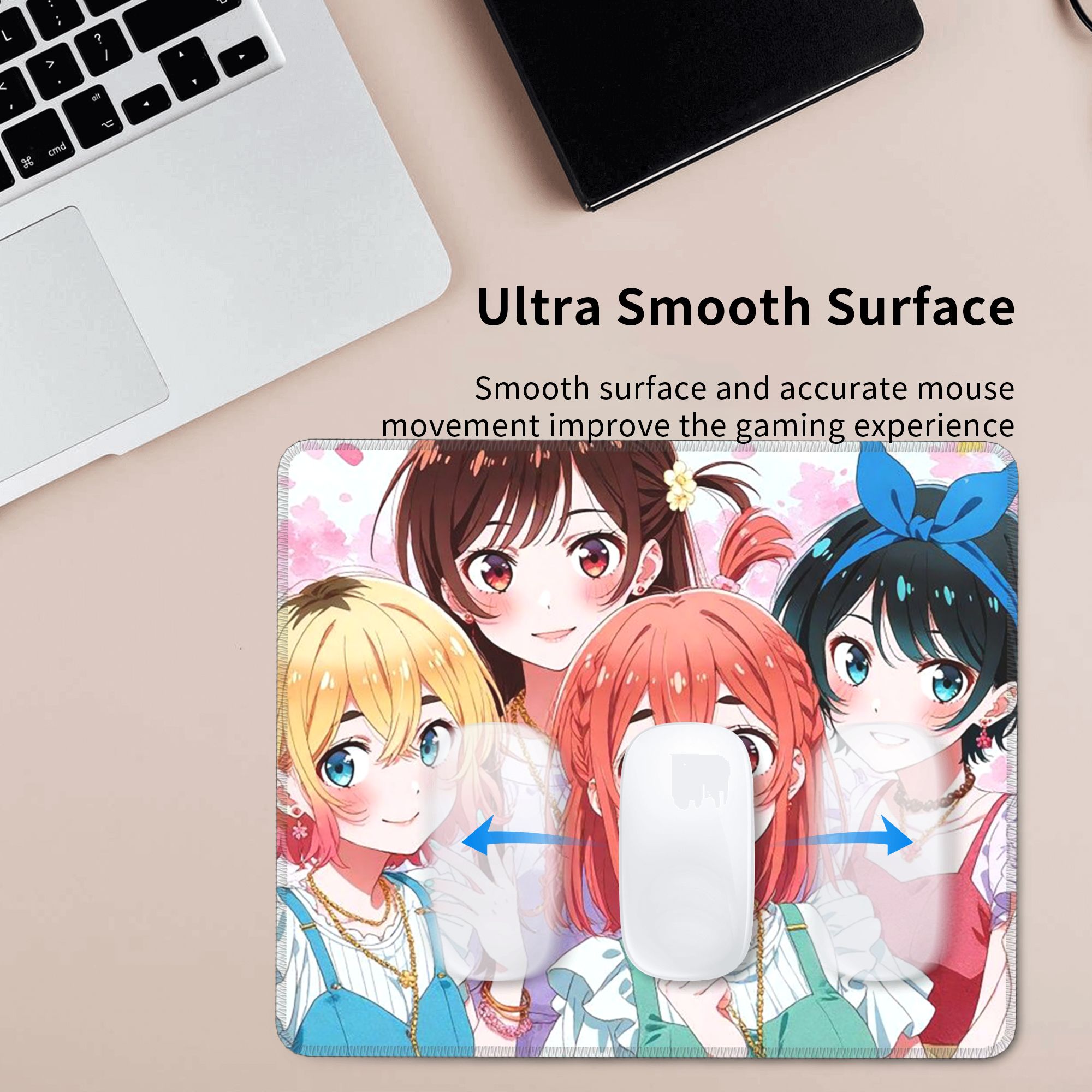 アニメレンタル・ア・ガールフレンドマウスパッドコンピューター - Gaming Accessories Rent のレビューと価格