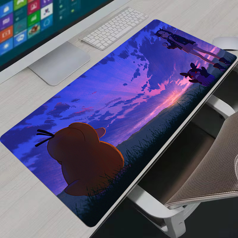 マウスパッドアニメ P-ポケモン Psyduck XXL 大 - Gaming Accessories For Gaming Laptop のレビューと価格