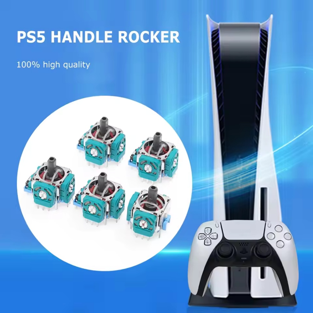オリジナル 10 個-50 個交換用 3D アナログジョイス - Gaming Accessories For Ps5 のレビューと価格