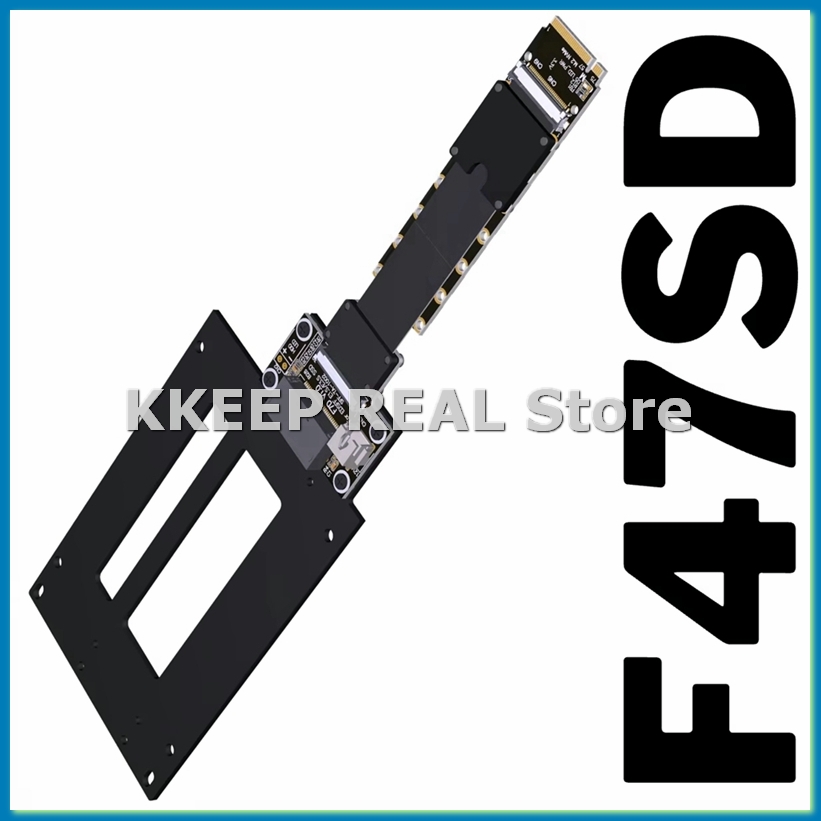 F47SD M.2 NVMe to E1.S/E3.S SS - Pcie Extension Cable のレビューと価格