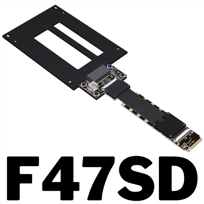 F47SD M.2 NVMe to E1.S/E3.S SS - Pcie Extension Cable のレビューと価格