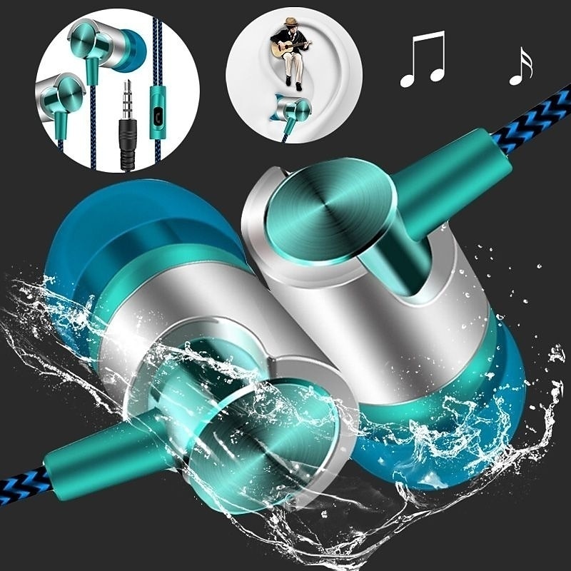 インイヤー有線ヘッドフォン HiFi バス 3.5mm オー - Gaming Headphone Accessories のレビューと価格