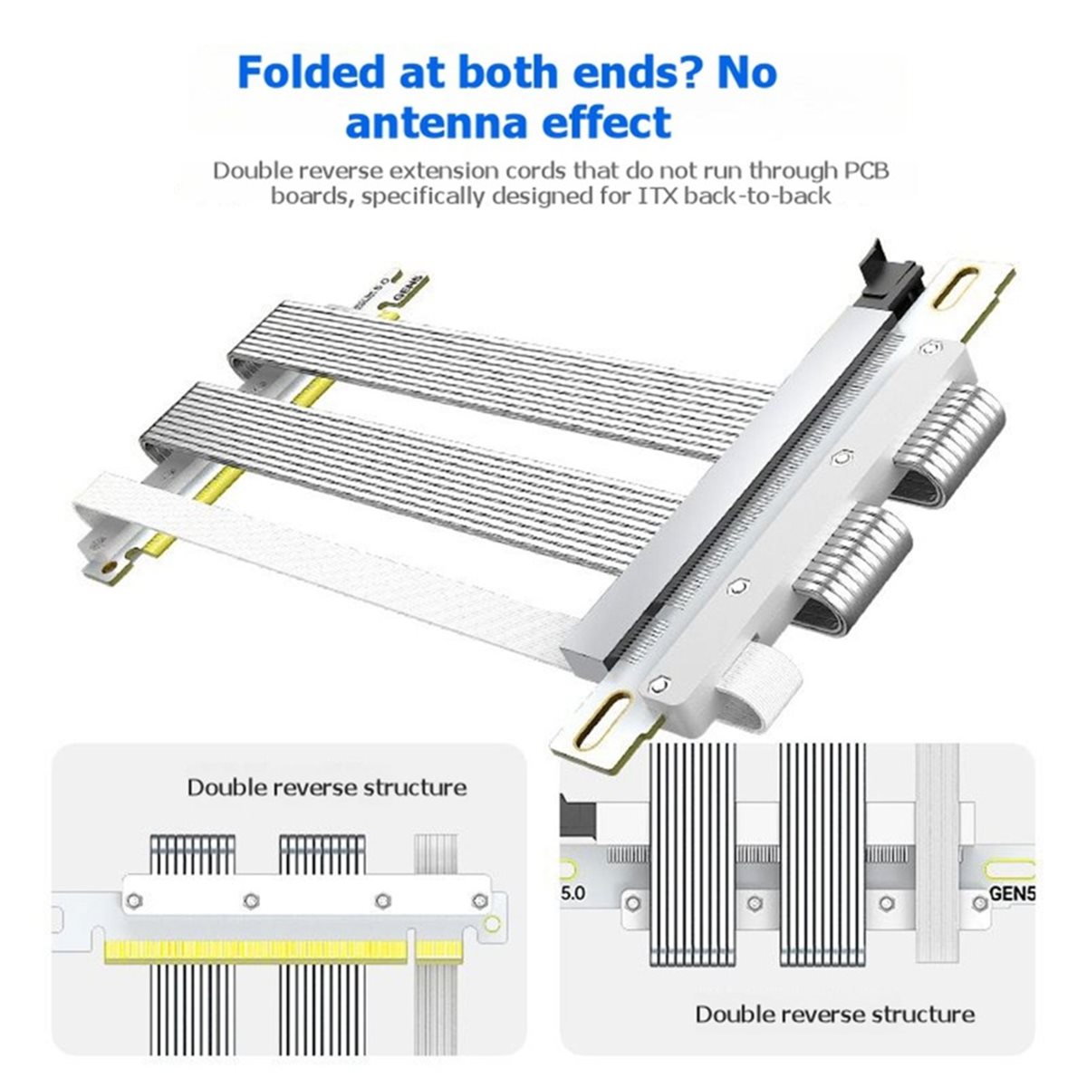 L70A PCIe 5.0 X16 ライザーケーブル 180 - Pcie Extension Cable のレビューと価格