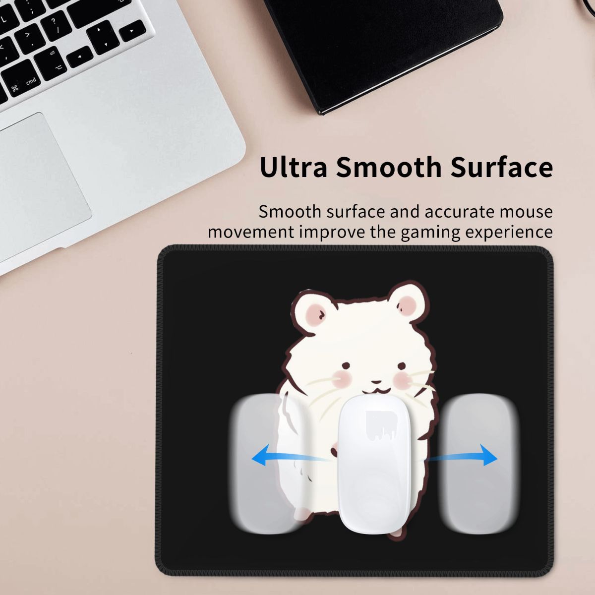 マルチサイズマウスパッドかわいいハムスター描画ゲーマーPCラ - Gaming Accessories Drawing のレビューと価格